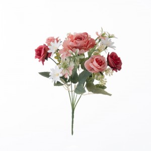 MW55747 Artificial Flower Bouquet Rose Cheap Festive Decorations