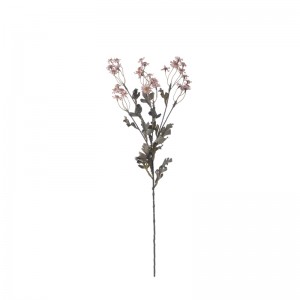 MW57505 Crisantemo de flores artificiales Telón de fondo de parede de flores de alta calidade