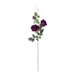 MW03506 Dirbtinių gėlių augalų rožė Aukštos kokybės vestuvių papuošalai