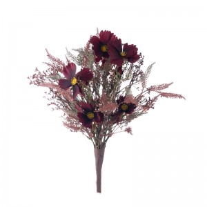 MW24503 Kunstig blomsterbukett Krysantemum Billige Silkeblomster