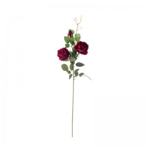 MW03506 Mesterséges virágos rózsa Kiváló minőségű esküvői díszek