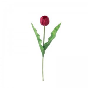 MW08519 Flor Artificial Tulipa Presente Realista de Dia dos Namorados
