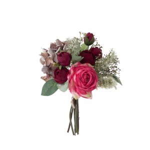 DY1-3975 Artificial Flower Bouquet Rose Wholesale Decorative Flower