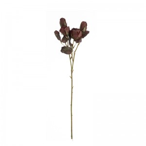 DY1-4350 مصنوعی پھول گلاب کے اعلی معیار کی شادی کے مرکز کے ٹکڑے