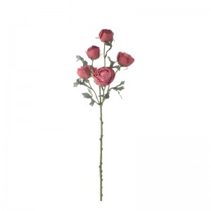گل مصنوعی DY1-4479 Ranunculus محبوب عروسی مرکزی