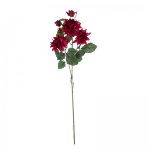 DY1-5380 хиймэл цэцэг Dahlia Халуун худалдах цэцгийн ханын дэвсгэр