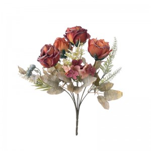 CL10502 Artificialis Flos Bouquet Rose Factory Direct Sale Valentine's Day Donum