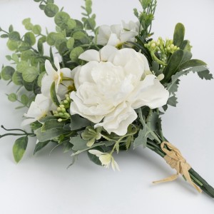 CF01038 Bouquet di fiori artificiali Tea Rose Chrysanthemum New Design Wedding Supplies
