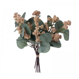 MW14501 Plant flè atifisyèl Greeny Bouquet faktori Vann dirèk dekoratif flè