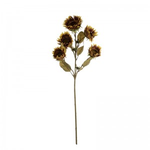MW22501 Artificial Flower sunflower Hot ere Ogige agbamakwụkwọ ihe ndozi