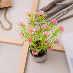 CL01501 Artificialis Flos Bouquet Wild Chrysanthemum Factory Direct Sale Wedding Supplies
