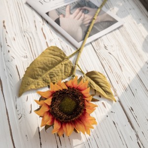DY1-4317 Umetna roža Sončnica vroče prodajana okrasna cvetlična dekoracija za zabavo