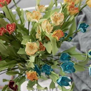 MW61553 Bouquet di fiori artificiali Camelia Fiori è piante decorativi realistici