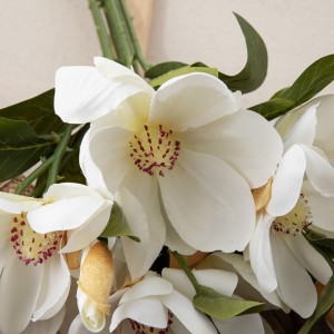 MW69517 Artificial Flower Bouquet Magnolia Cheap Wedding Centerpieces