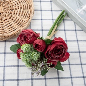 DY1-5671 Bouquet Bunga Ponggawa Rose Hot Sade Dinding Bunga Backdrop