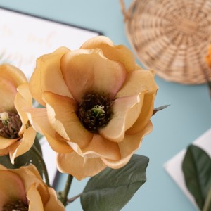 DY1-4144 Flor artificial de flor de magnolia Fons de paret d'alta qualitat