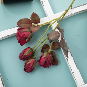 DY1-4350 အရည်အသွေးမြင့် နှင်းဆီပန်းအတုများ