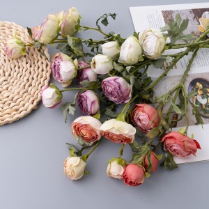 DY1-4479 Kunstig blomst Ranunculus Populære Bryllup Centerpieces