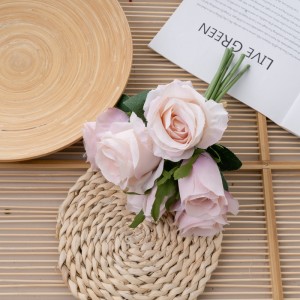 DY1-4549 مصنوعی پھولوں کا گلدستہ گلاب فیکٹری براہ راست فروخت شادی کی فراہمی