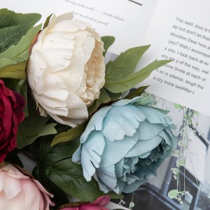 CL04500 Pabrik Peony Bunga Buatan Penjualan Langsung Dekorasi Pernikahan Taman