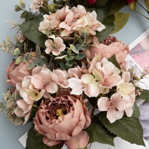CL04503 Букет от изкуствени цветя Божур Гореща продажба Сватбена украса