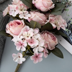 ЦЛ04516 Вештачки цветни букет ружа Популарни венчани централни делови