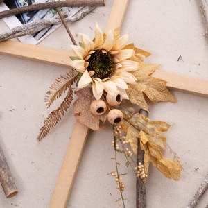 CL54651 Buket umjetnog cvijeća Suncokret Jeftini svadbeni buket