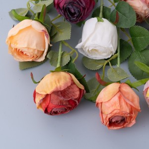 MW31508 Роза со вештачки цвет Висококвалитетна градинарска свадбена декорација