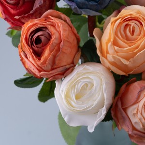 MW31508 ดอกไม้ประดิษฐ์ดอกกุหลาบคุณภาพสูงตกแต่งงานแต่งงานในสวน