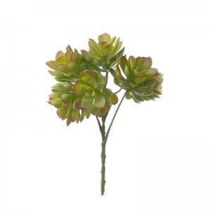 CL71501 Umelé kvetinové sukulentné rastliny Sukulentné realistické slávnostné dekorácie