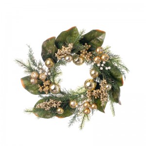 CL54579 ຫ້ອຍຊຸດ Christmas wreath ການຕົບແຕ່ງວັນຄຣິດສະມາດທີ່ແທ້ຈິງ