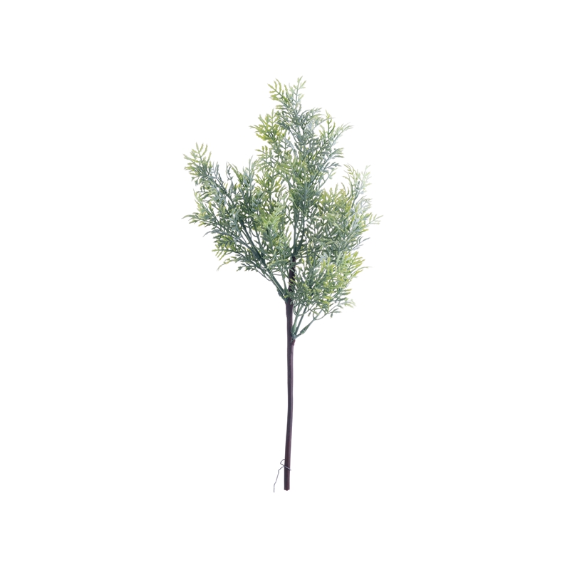 CL11509 Plantas de flores artificiais Artemisia Peças centrais de casamento realistas