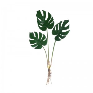CL63547 Yapay Çiçek Bitki Glans dorsal yaprak Sıcak Satış Parti Dekorasyonu