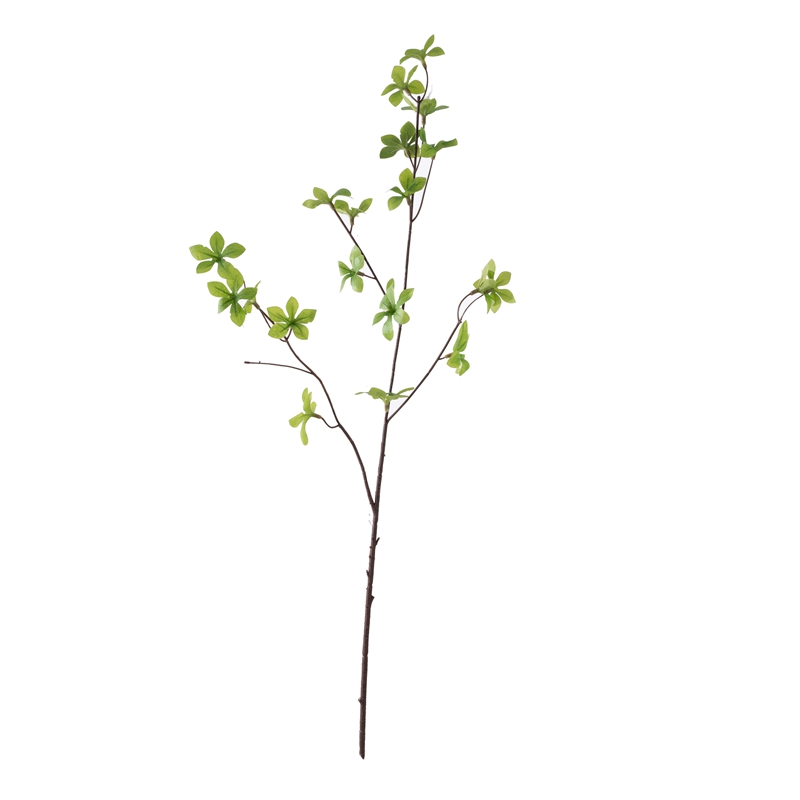 CL63551 Fletë e bimës me lule artificiale Dekorime dasme me cilësi të lartë