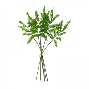CL63552 Популарно украсување за забава со лист од растение со вештачко цвеќе