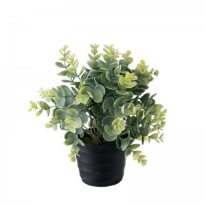 DY1-4130 Bonsai eukaliptusz valósághű dekoratív virágok és növények