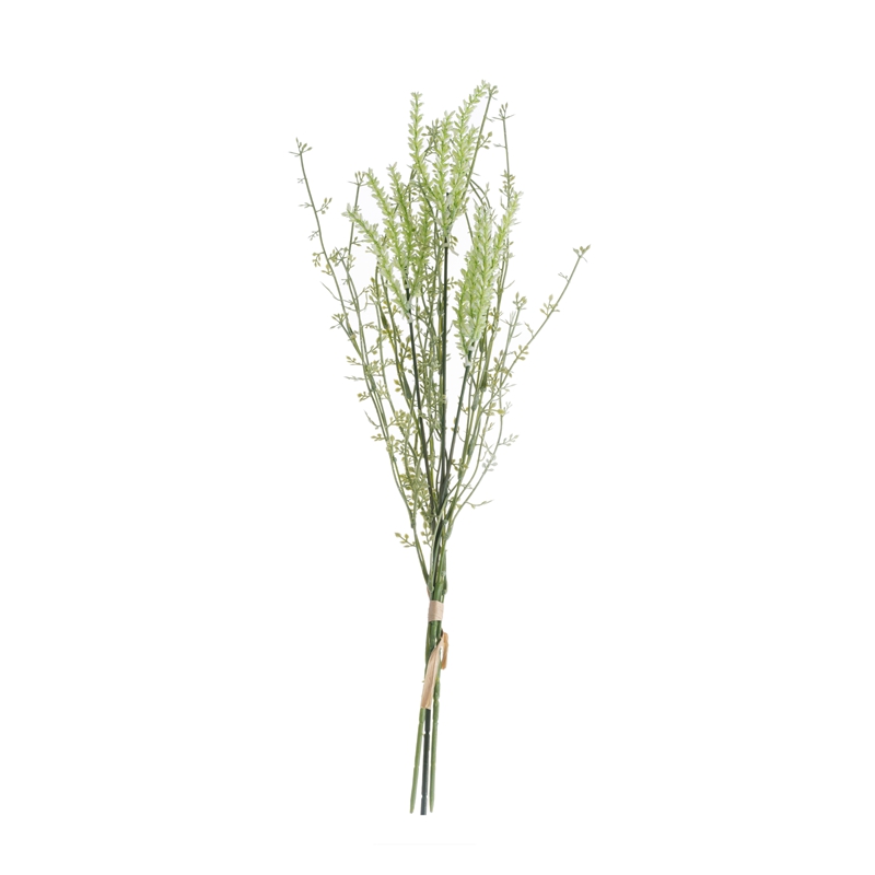 DY1-5702 Planta de flores artificiais Trigo Centros de mesa para casamento no atacado