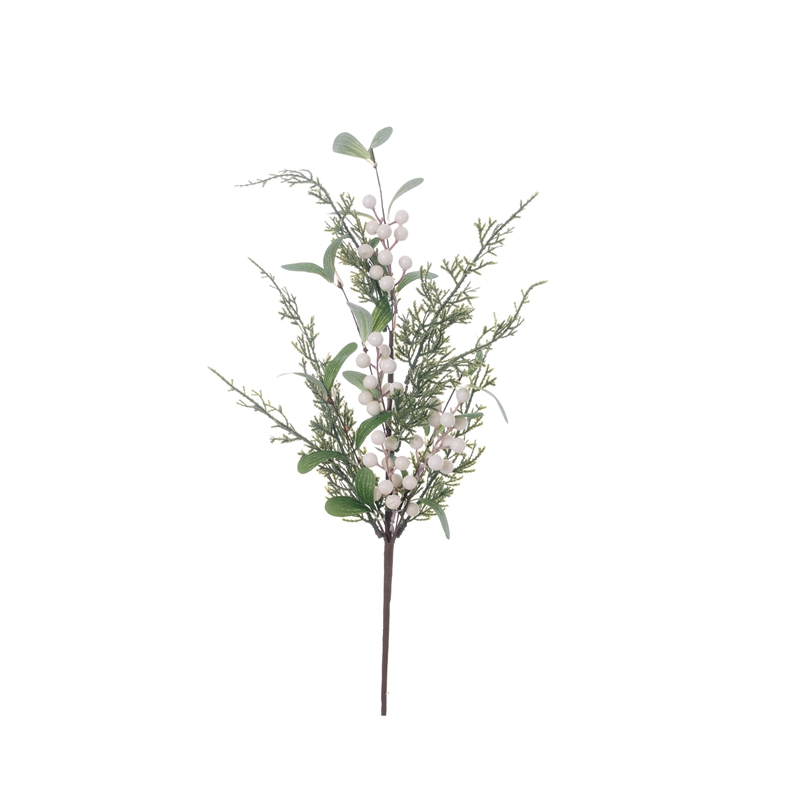 CL54683 plante de fleurs artificielles baies de noël décoration de fête de haute qualité