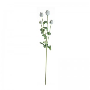 MW25708 Artificial Flower Plant Poppy Feestlike dekoraasjes fan hege kwaliteit