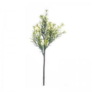 CL11511 ხელოვნური ყვავილის მცენარის ფოთოლი მაღალი ხარისხის საშობაო დეკორაცია