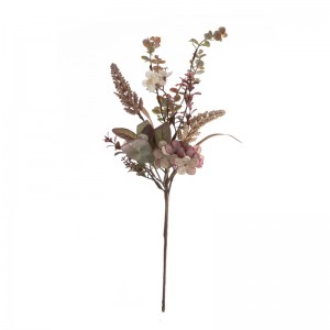 MW61512 Bouquet di fiori artificiali Ortensia Fornitura economica per matrimoni