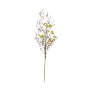 CL55541 Штучний квітковий лист рослини оптом Квітковий настінний фон