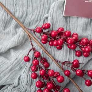 DY1-5478A ផ្កាសិប្បនិម្មិត Berry Christmas berries រចនាថ្មី តុបតែងផ្កា និងរុក្ខជាតិ