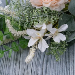 DY1-6069 ხელოვნური ყვავილების გვირგვინი კედლის დეკორაცია ცხელი გაყიდვადი საქორწილო მარაგი