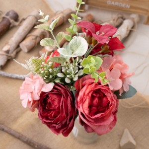 MW55742 Artificial Flower Bouquet Rose Popular Wedding Centerpieces