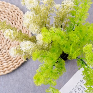 Feuille de plante florale artificielle MW02507, centres de table de mariage de haute qualité