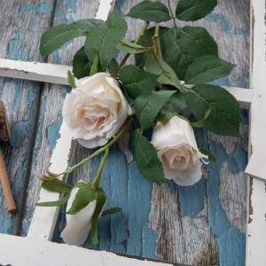 DY1-3084 कृत्रिम फ्लॉवर गुलाब लोकप्रिय सजावटीची फुले आणि वनस्पती