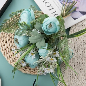 DY1-3619 Artificial Flower Bouquet Ranunculus High quality Wedding Centerpieces