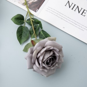 CL04502 Fleur artificielle Rose Décoration de mariage de jardin populaire