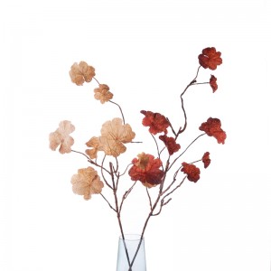 CL77504 Dirbtinių gėlių augalų lapai Aukštos kokybės dekoratyvinės gėlės ir augalai